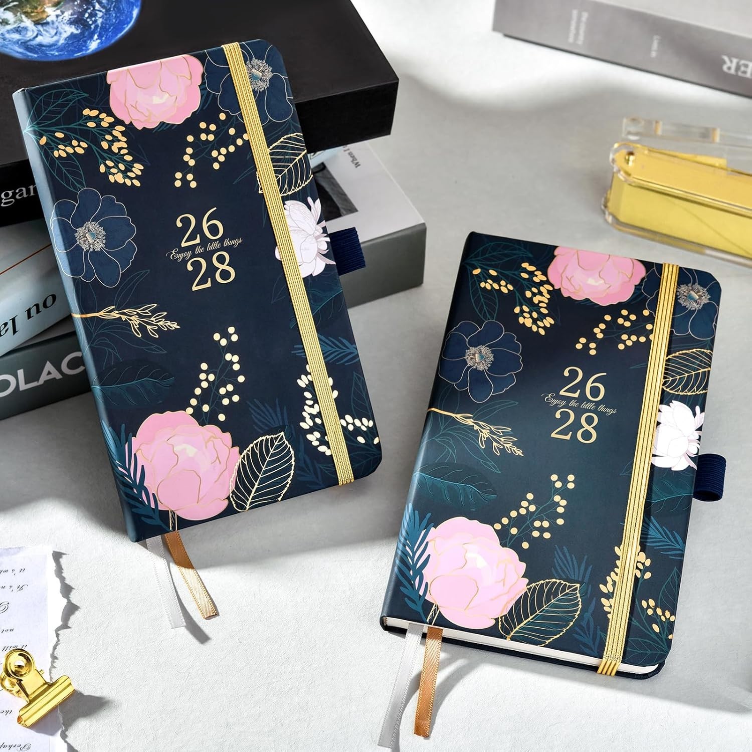 Stylish 2026-2028 Pocket Planner: Flexible 3- Monthly Planner, 6.3″ x 3.8″