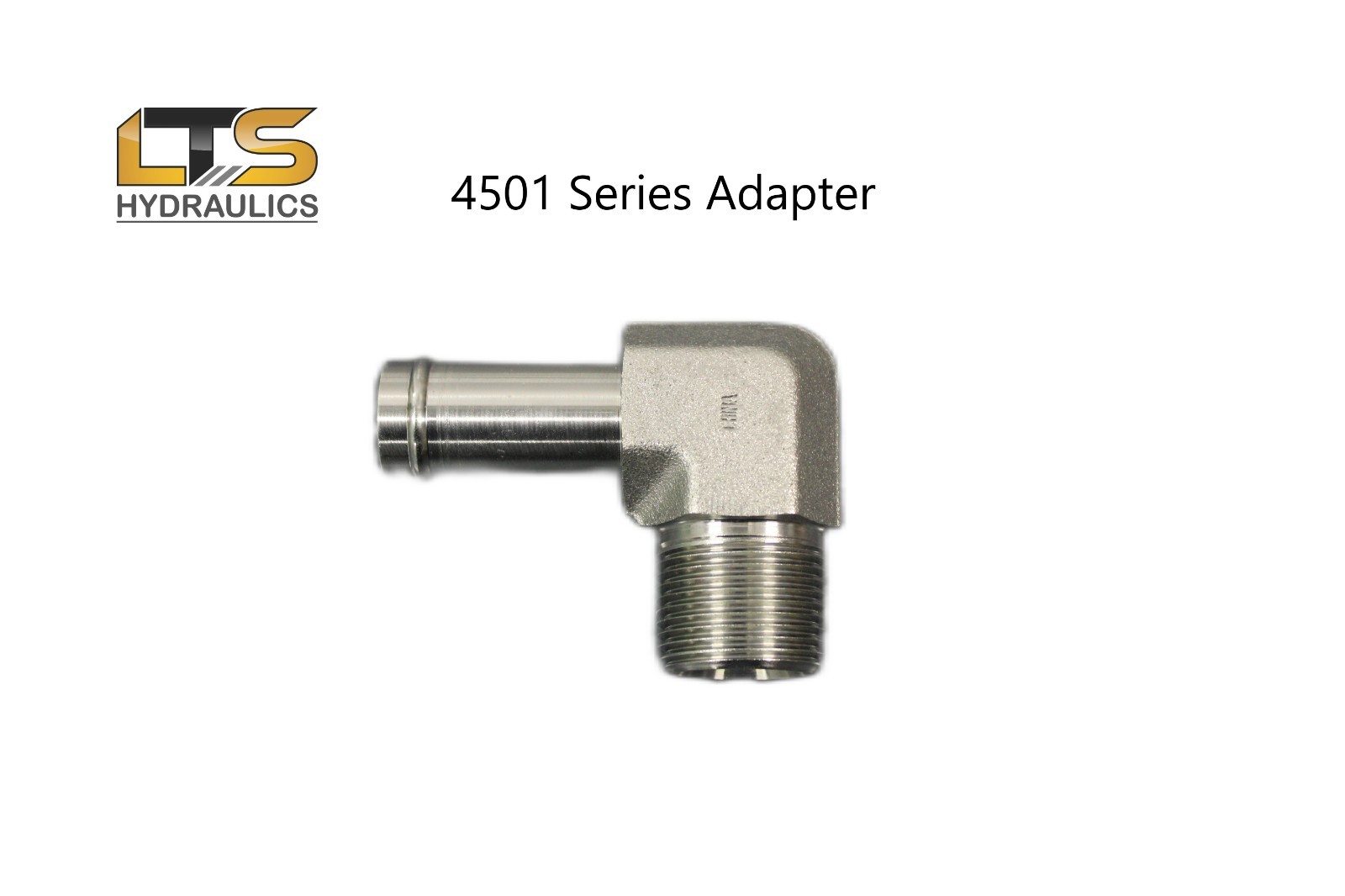 New Male Hose Barb x Male NPT 90 DEG Steel Fitting Multiple Sizes Available 4501