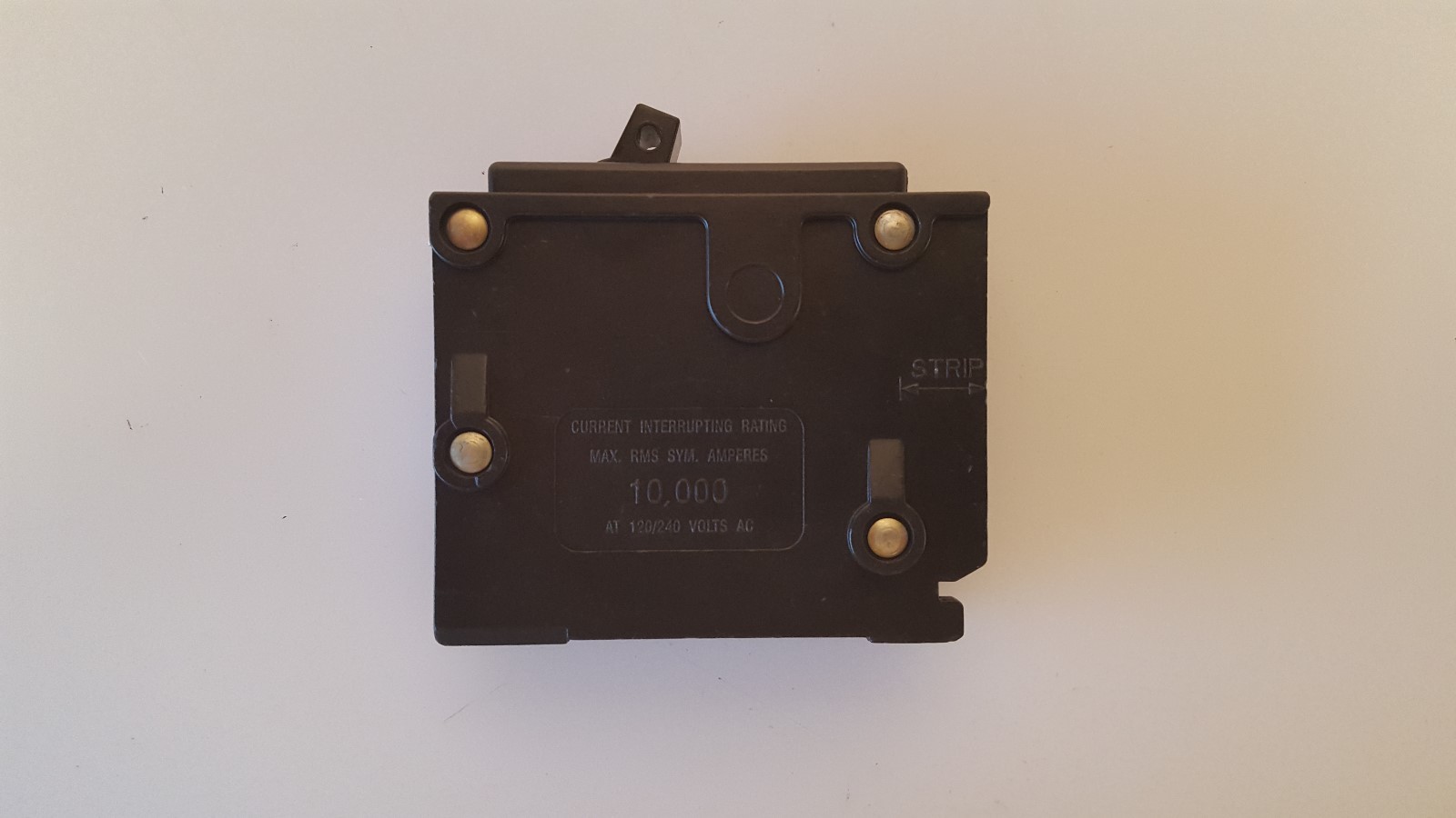 Eaton Cutler Hammer BR120 Circuit Breaker 1 Pole 20 Amp Type C120