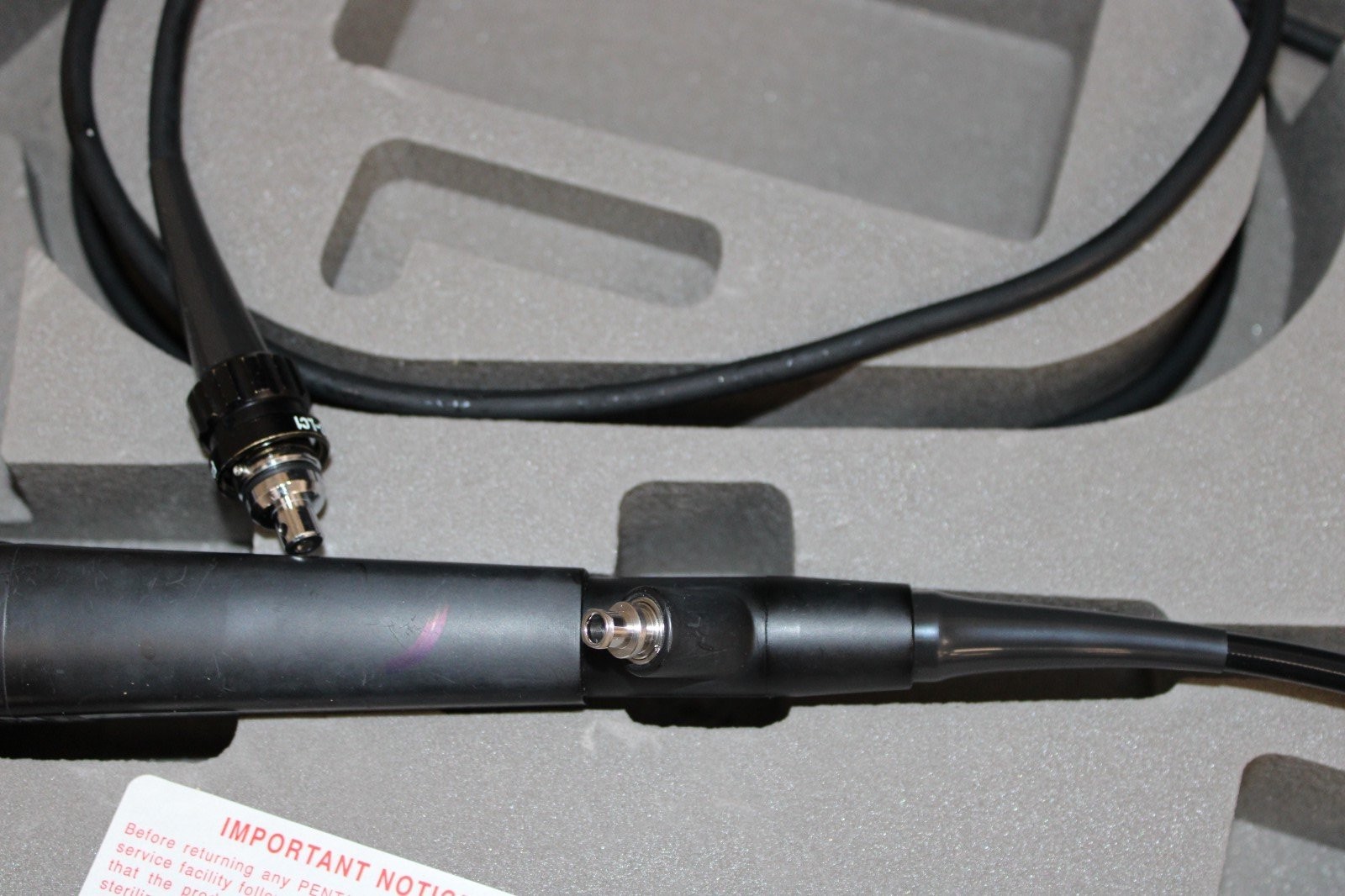 Pentax FB-18BS Portable Flexible Fiberoptic Bronchoscope -0BF- w/ Case