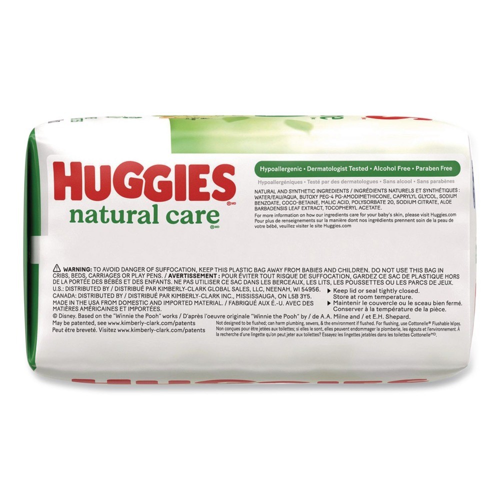 Huggies 41926 6.6″ x 6.86″ Sensitive Baby Wipes – Unscented/White (3/Carton) New