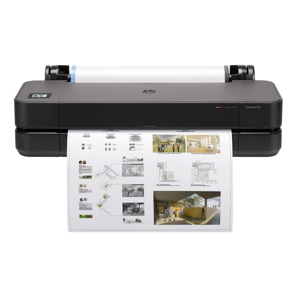 New Open Box HP DesignJet T230 24″ Printer 2025 Edition, 5HB07T#B1K