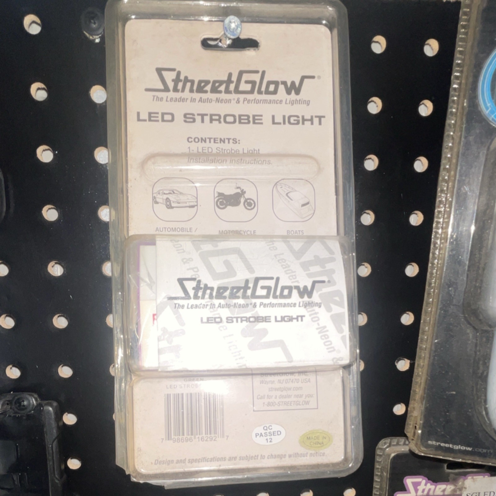 StreetGlow LED Strobe Light Green Chasing & Flashing Strobe ANLEDSLGR