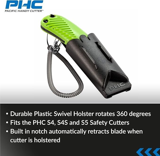 Pacific Handy Cutter Inc. UKH-423 Safety Holster Only for S4 and S5 Box Knife