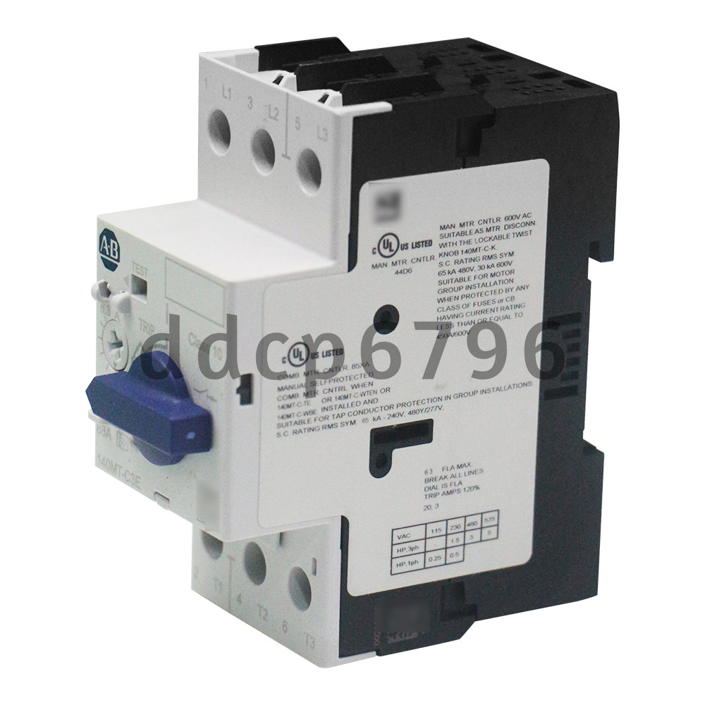 Allen Bradley 140MT-C3E-B63 Motor Protection Circuit Breaker New Brand AB