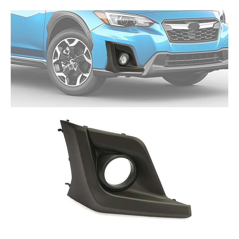 Kojem Right Fog Light Bezel Compatible 2018-2020 Subaru Crosstrek Replacement