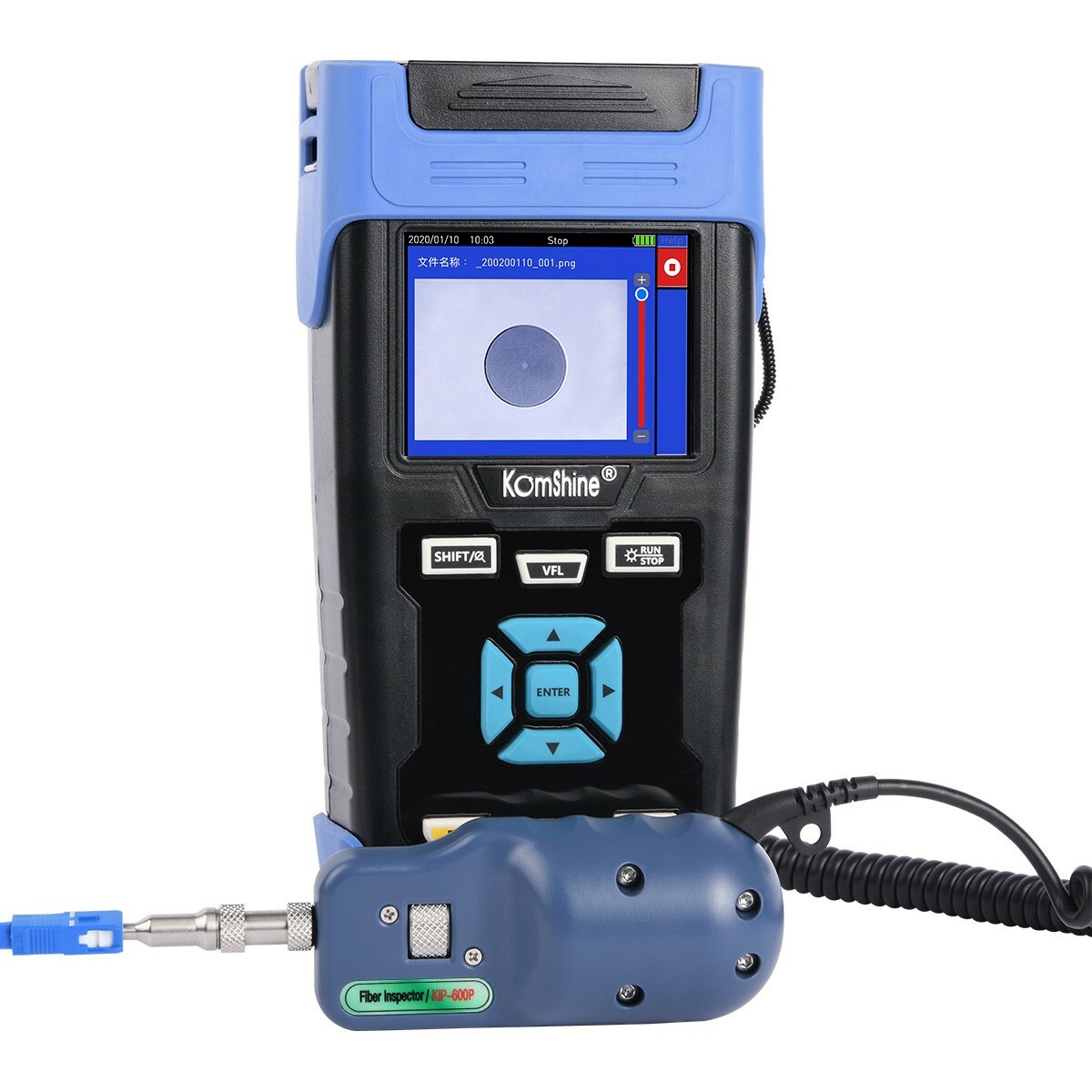 Komshine 400X Fiber Optic Inspection Probe, Fiber Optic Inspector , Microscope