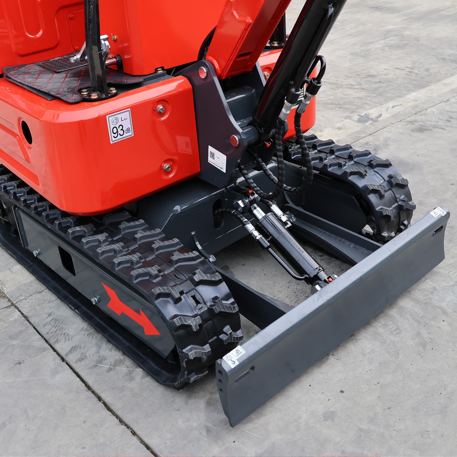 1.4Ton Mini Excavator Kubota EPA Hydraulic Thumb 5Attachments US Stock Free Ship