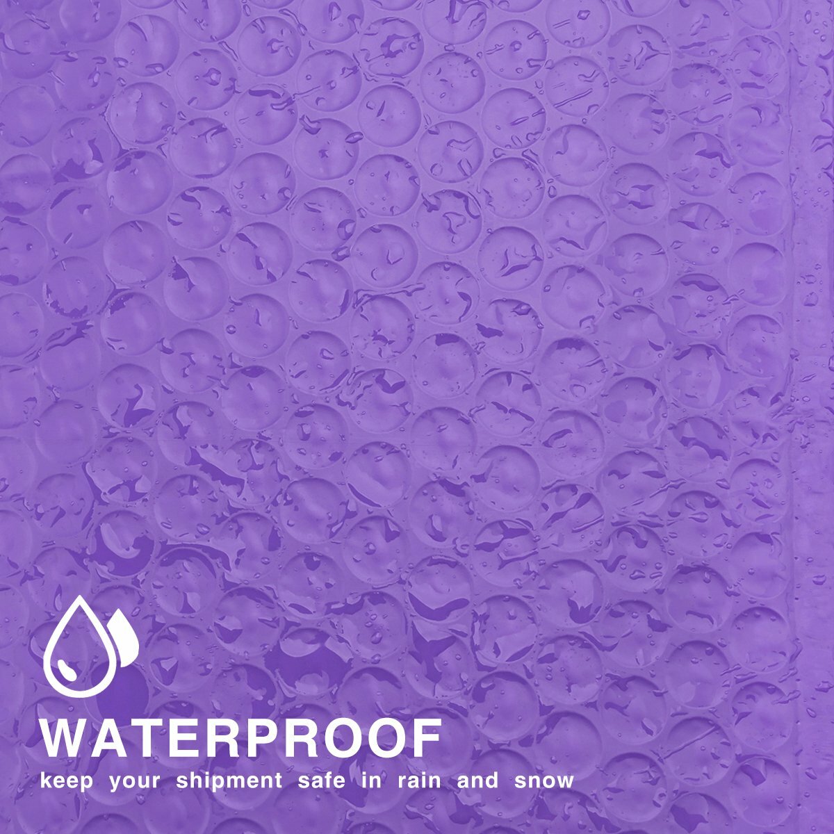 Mix Your Color 100 Poly Bubble Padded Envelopes Mailers #2 8.5×12 (Inner 8.5×11)