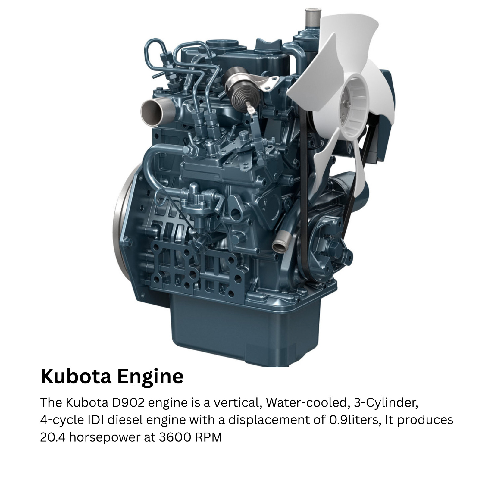 TYRANT 17 Mini Excavator Kubota D902 Engine Side Swing with 12 attachments