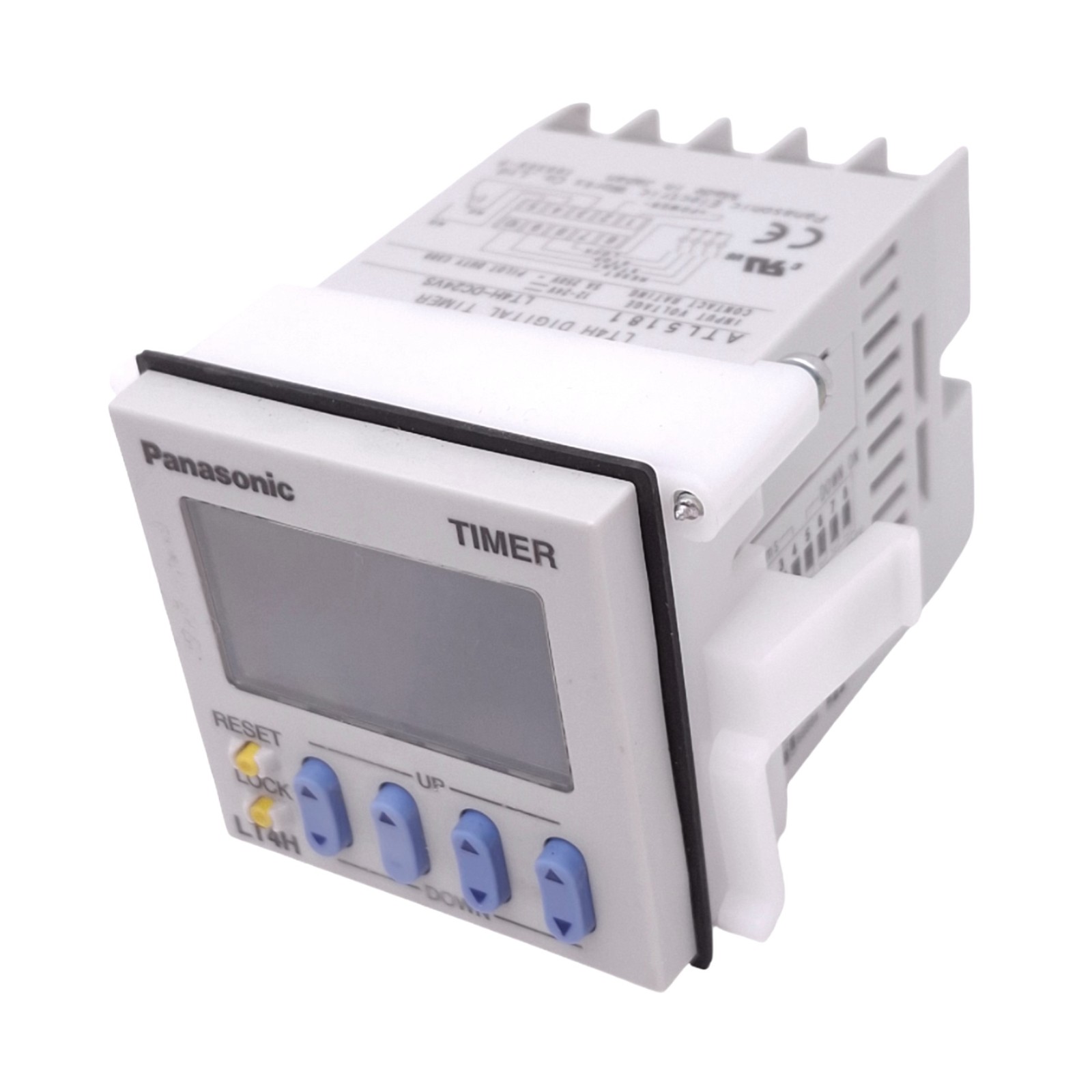 Panasonic LT4H-DC24VS Digital Timer Delay Relay, SPDT, 0.001s-999.9h, 24VDC Coil