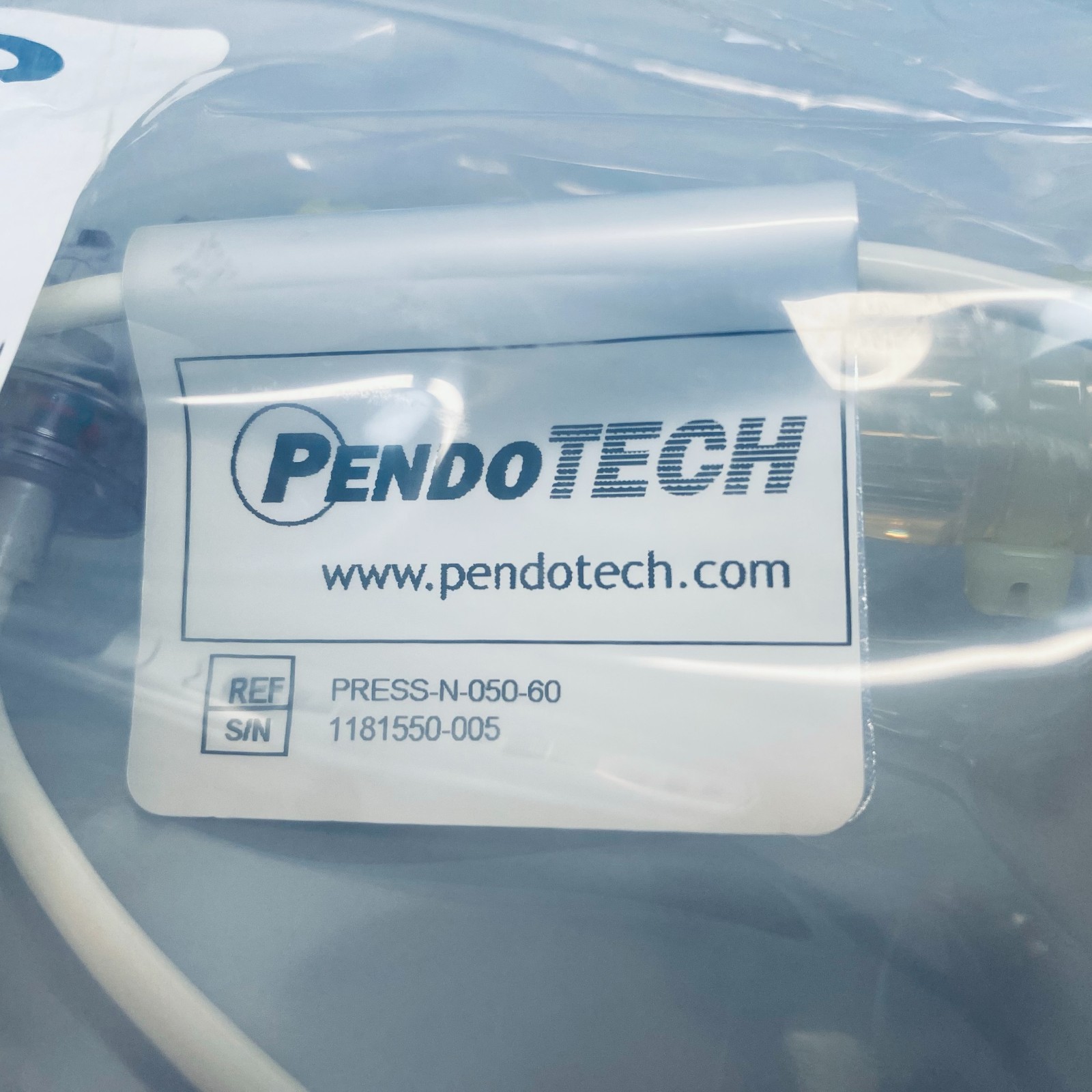 PendoTech Single Use Pressure Sensor Assy 0 – 60 psi