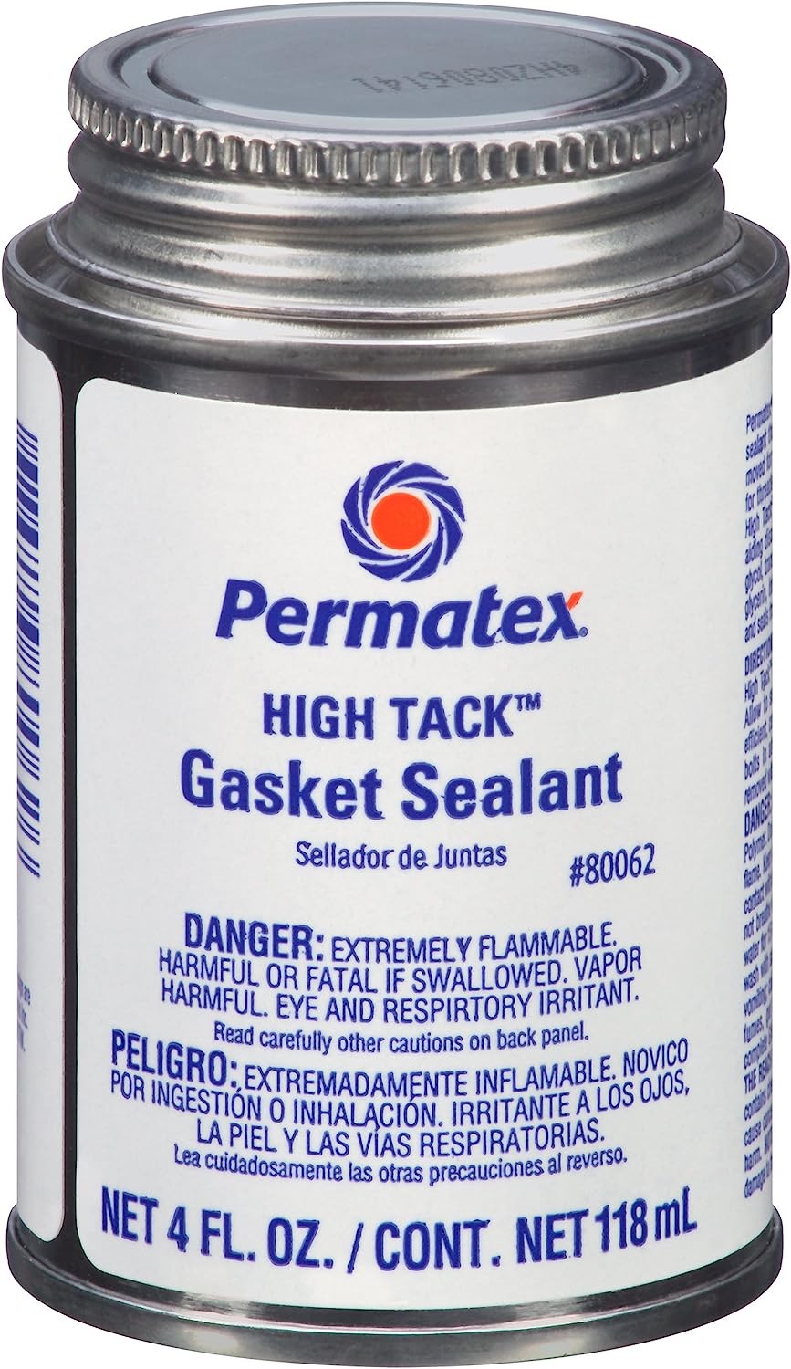 Permatex 80062-12PK High Tack Gasket Sealant, 4 oz. (Pack of 12)