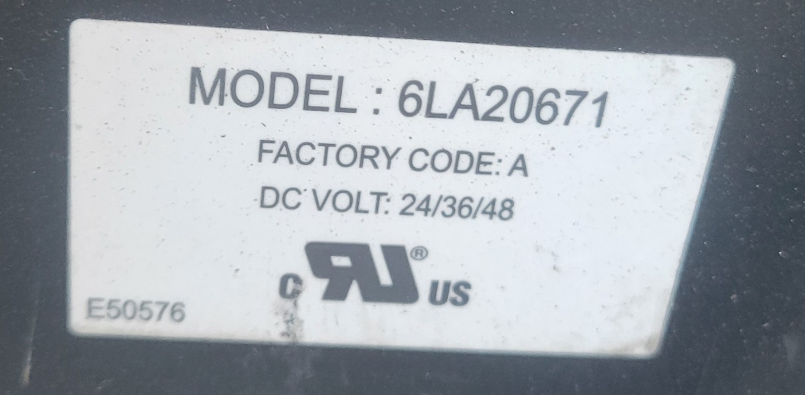 Hawker Charger Module Input 400-480V 3-Phase, Output 24/36/48 X225- 6LA20671-3