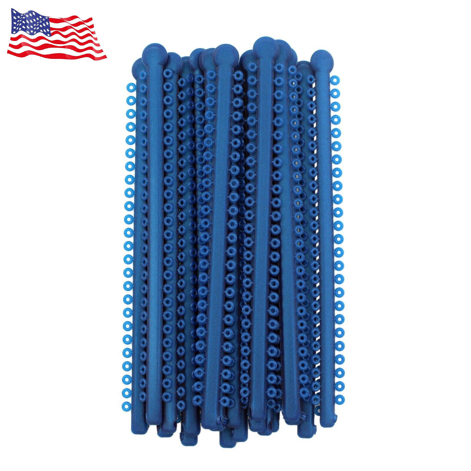 1000pcs Dental Orthodontic Ligature Ties Brace Elastic Rubber Bands For Brackets