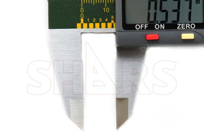 SHARS 6″ 150mm Electronic Digital Caliper Stainless Large LCD .0005” New P]