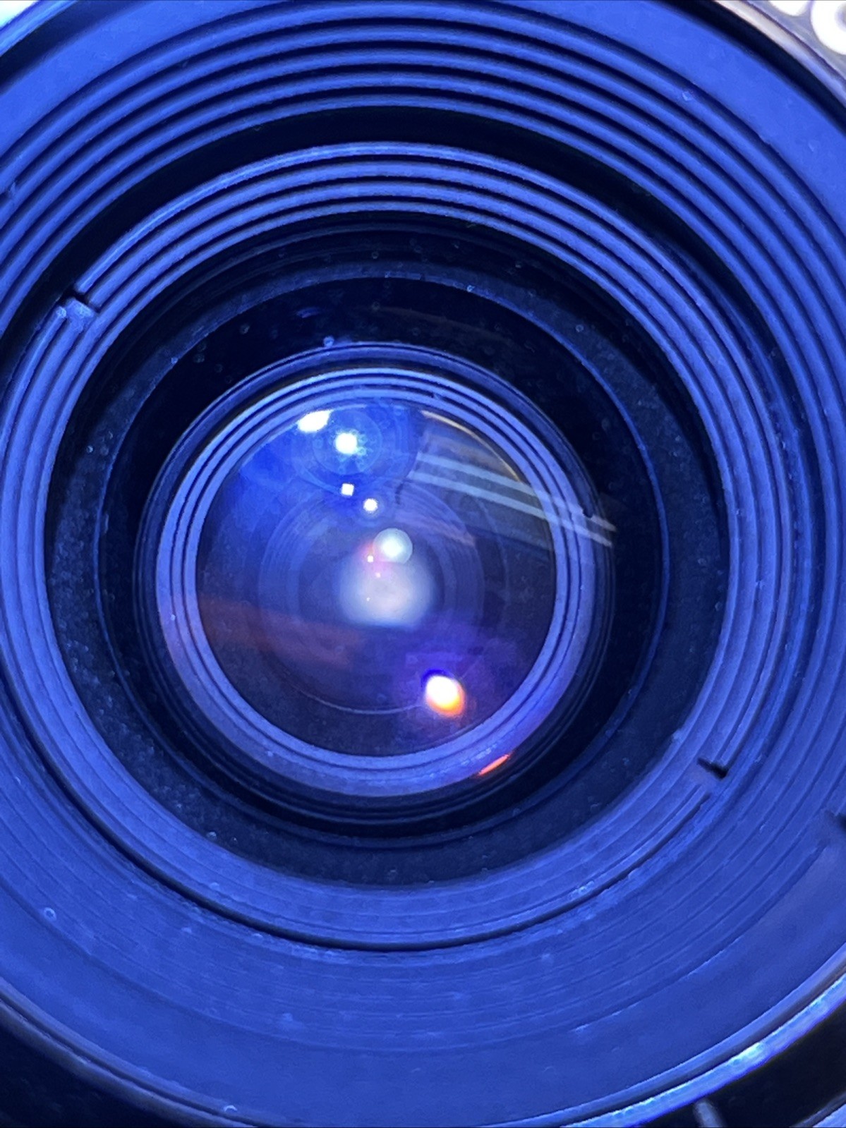 Sony XC-7500 + Cosmicar Pentax 6mm Lens CCD Industrial Camera, Untested