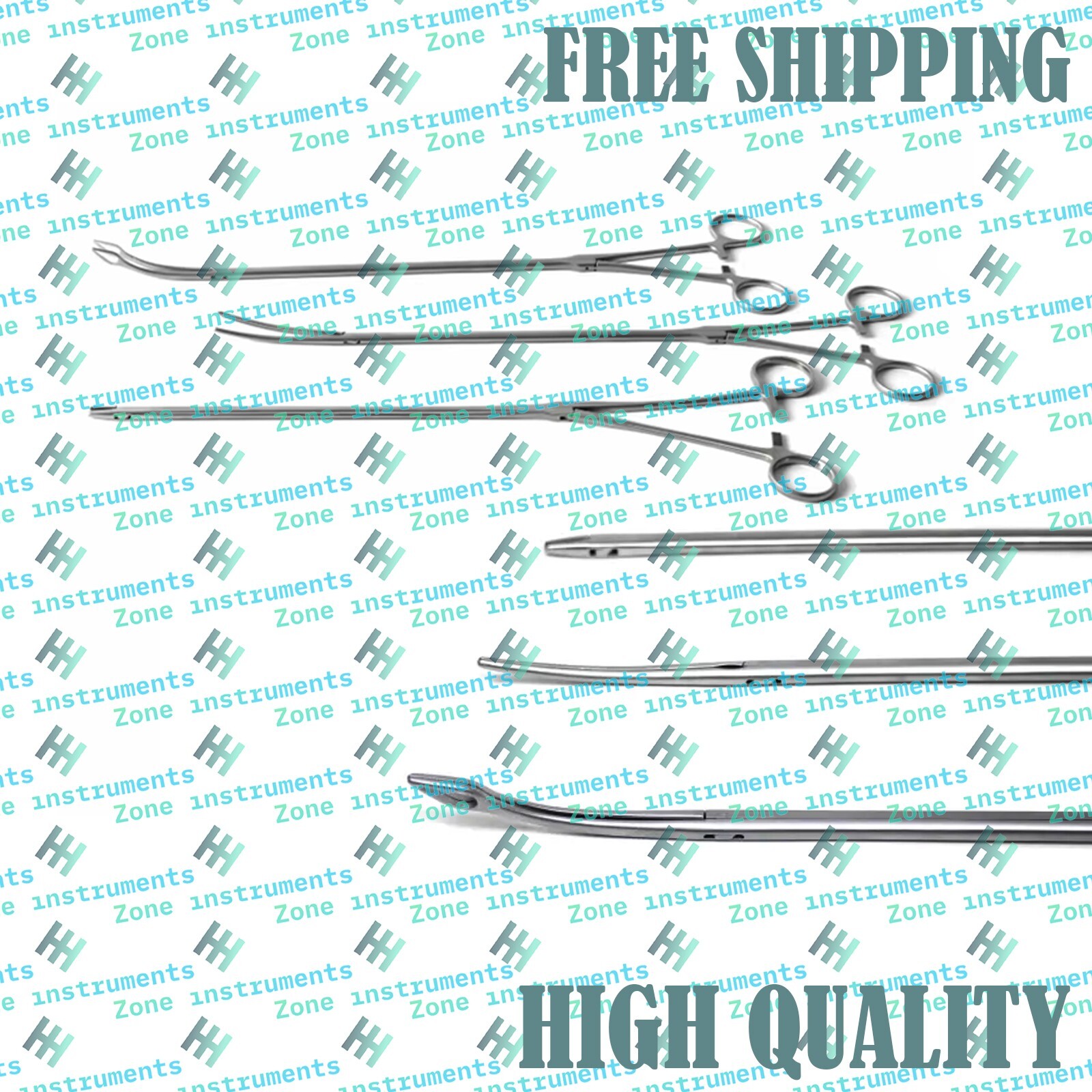 3pcs Medical Surgical Thoracoscopic Instruments, Thoracic Surgery Instruments