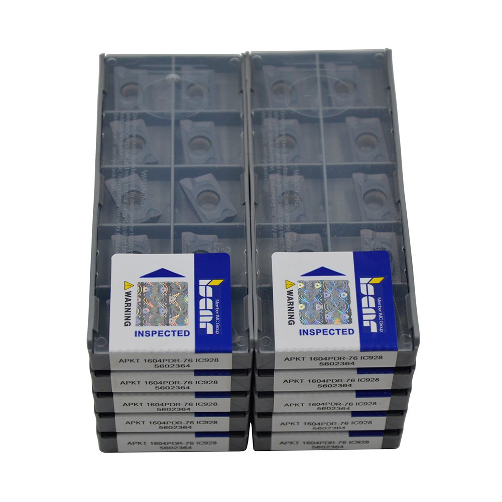100pieces/10boxes APKT 1604PDR-76 IC928 CNC Carbide Inserts