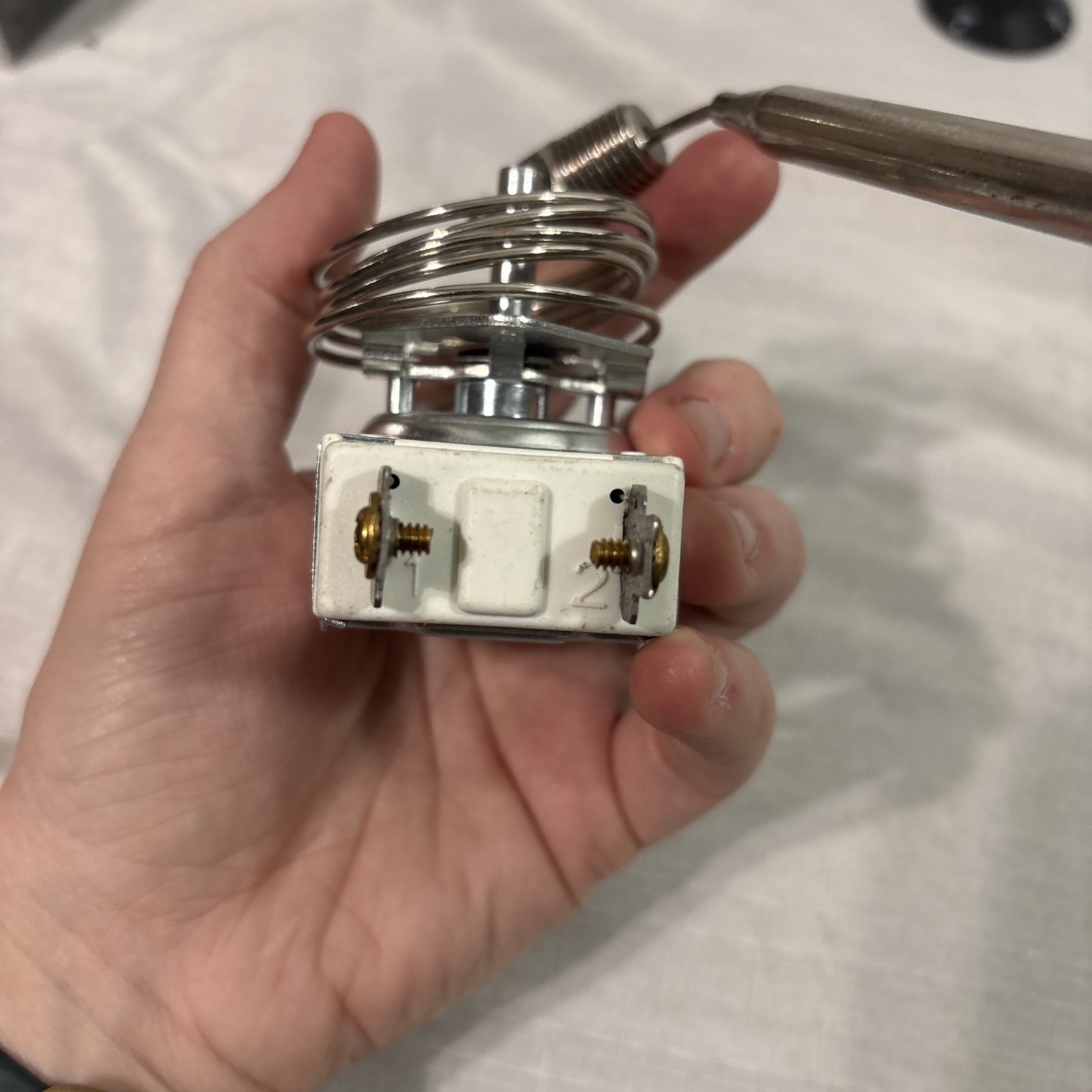 1175 Thermostat RX-1-36, 60125401 Thermostat for Fryer 1/4″ Mpt
