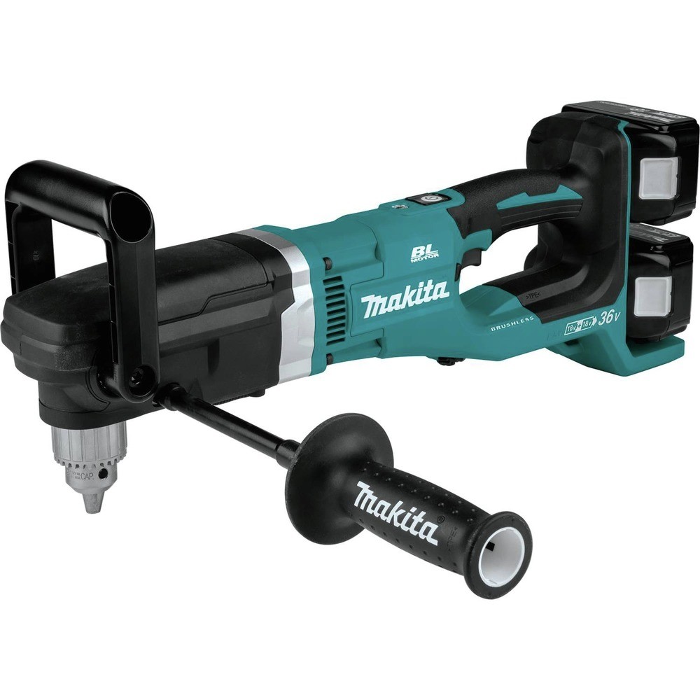 Makita XAD03PT-R 36V LXT 1/2 in. Right Angle Drill (5 Ah) Certified Refurbished