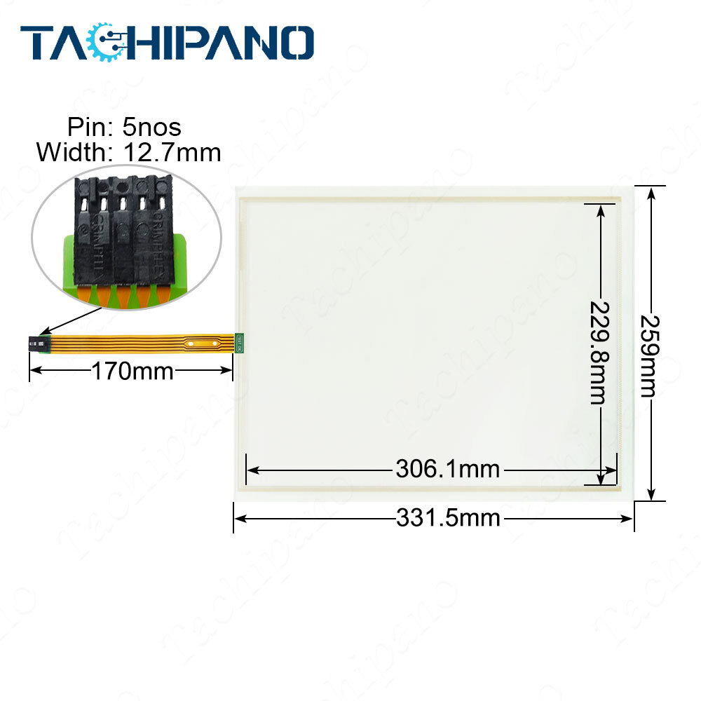 Touch Panel for 6AV7728-3BA30-0AG0 Panel PC 670 15 Thickness 3.3mm Touch Screen