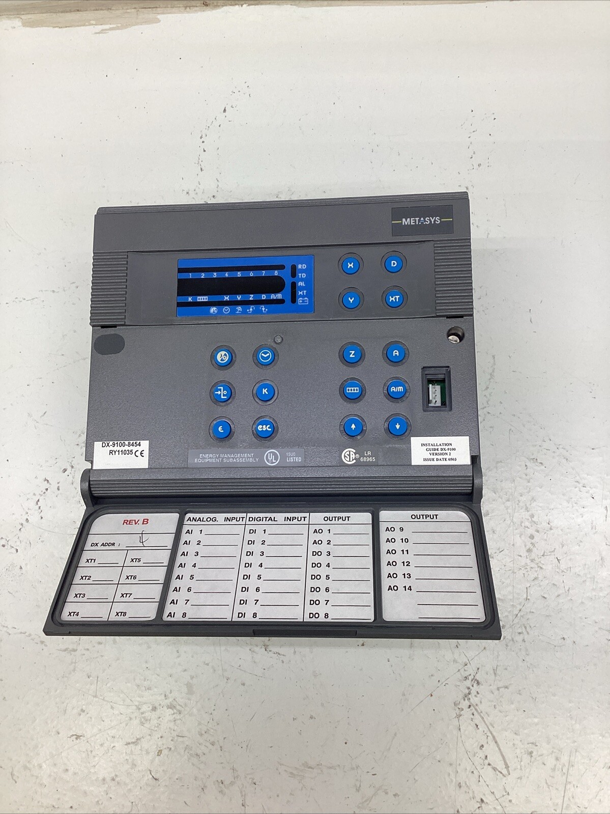 Johnson Controls Metasys DX-9100-8454 Digital Control Module Ver. 2