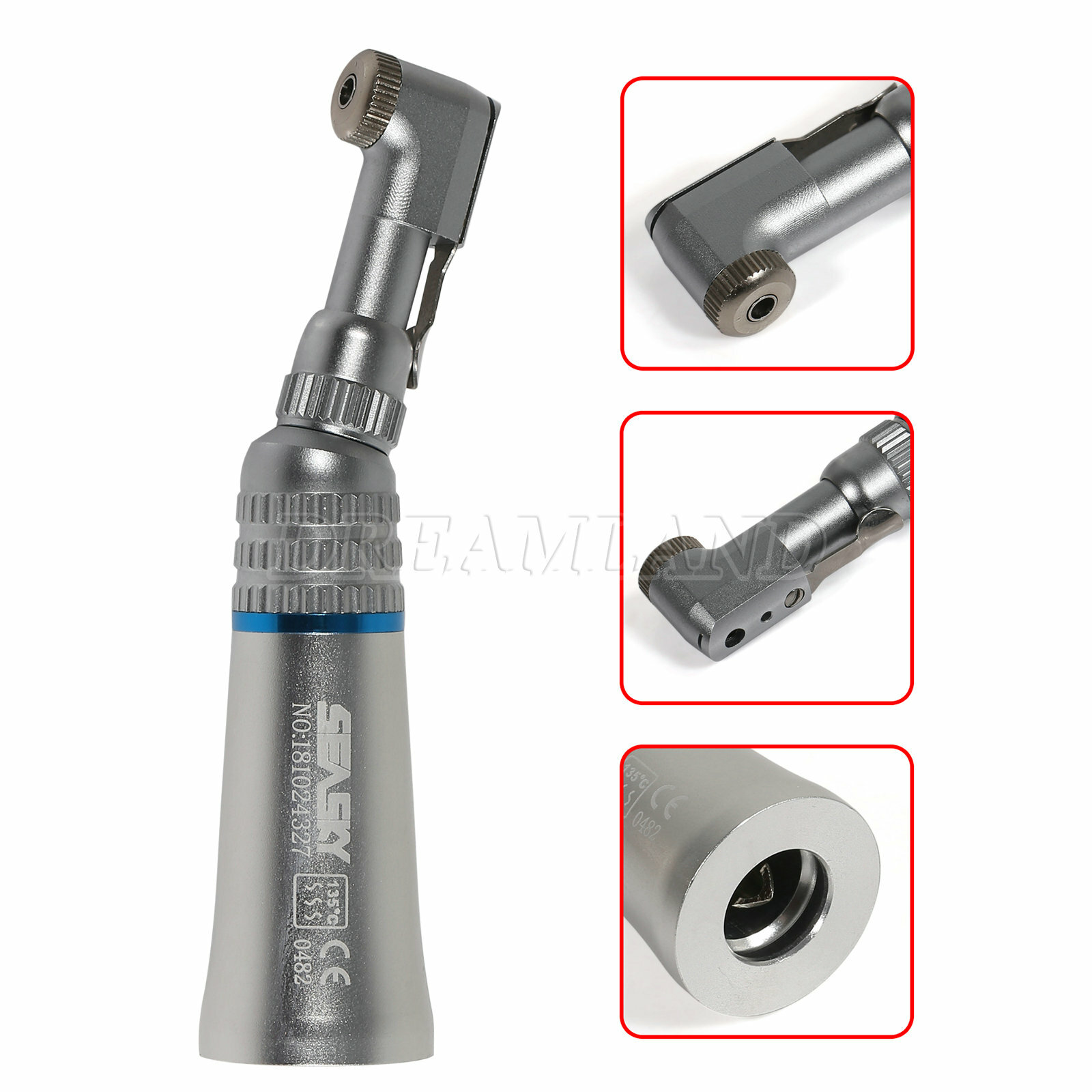 3* Dental Low Speed Air Motor E-Type Contra Angle Straight Handpiece NSK NMP