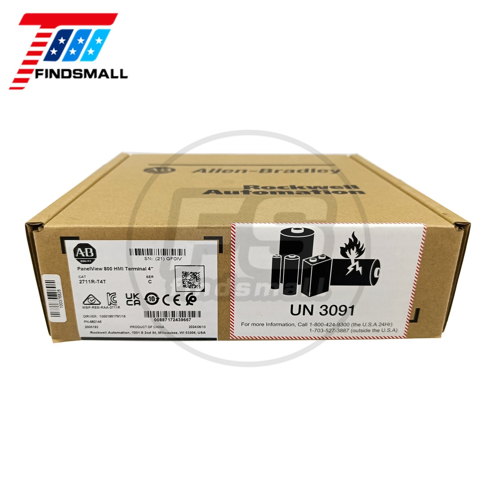 2022/23 AB SEALED 2711R-T4T PANELVIEW 800 4.3” USA SELLER