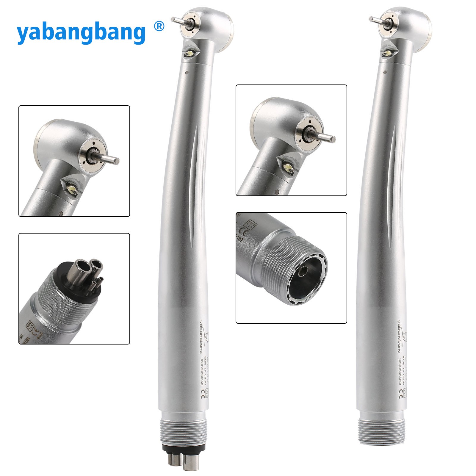 1-10 Yabangbang Dental (LED E-generator) High Speed Handpiece 4/2 Hole NSK Style