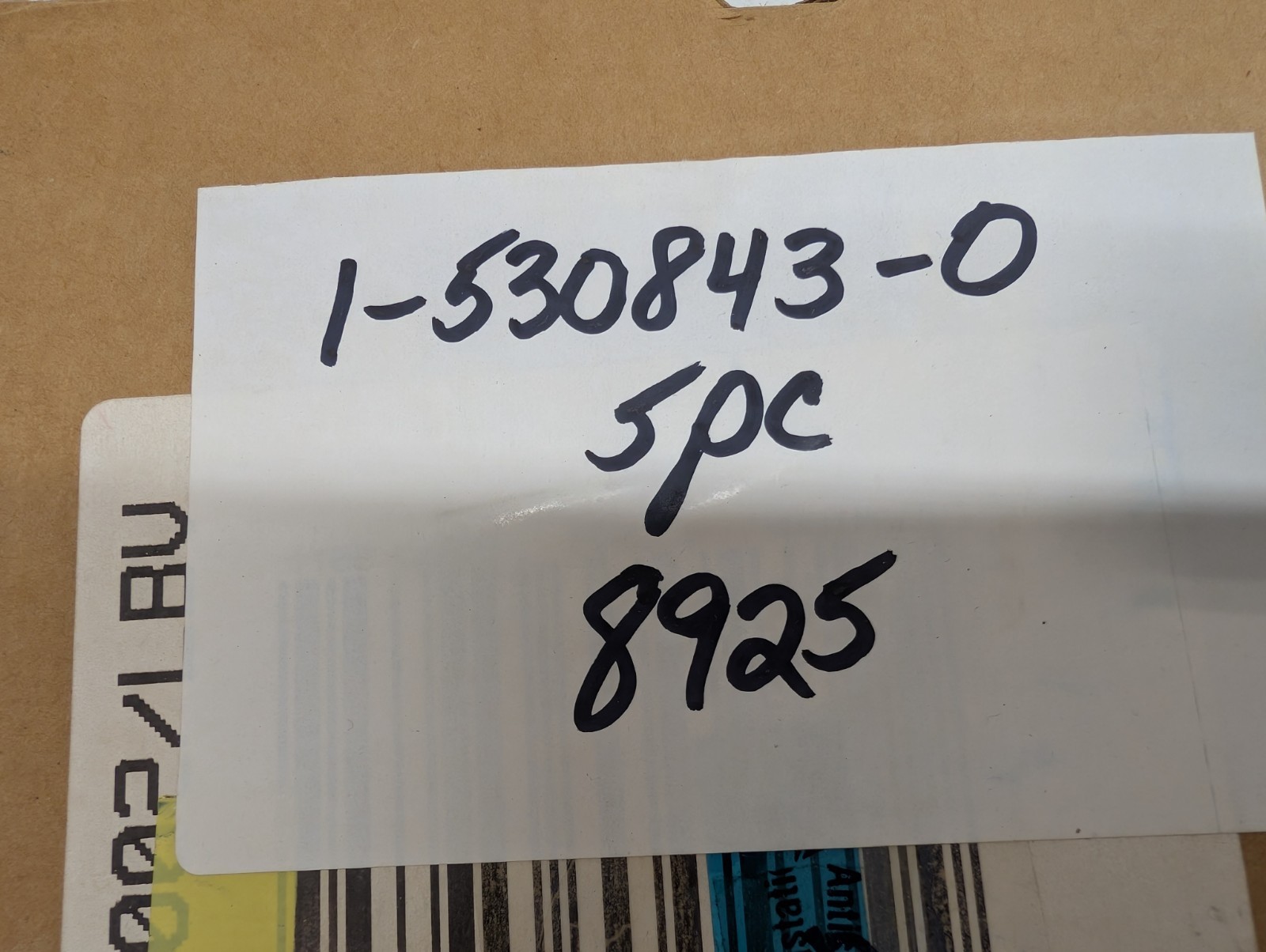 5x NOS TE AMP 1-530843-0 Standard Edge II 43-Position Card Edge Connectors