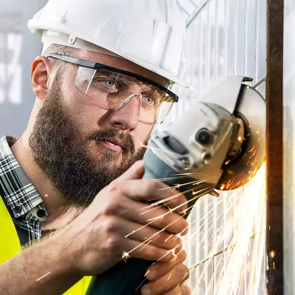 Safety Glasses Clear Anti-Fog & Anti-Scratch Work Lab Goggles Eye Protection