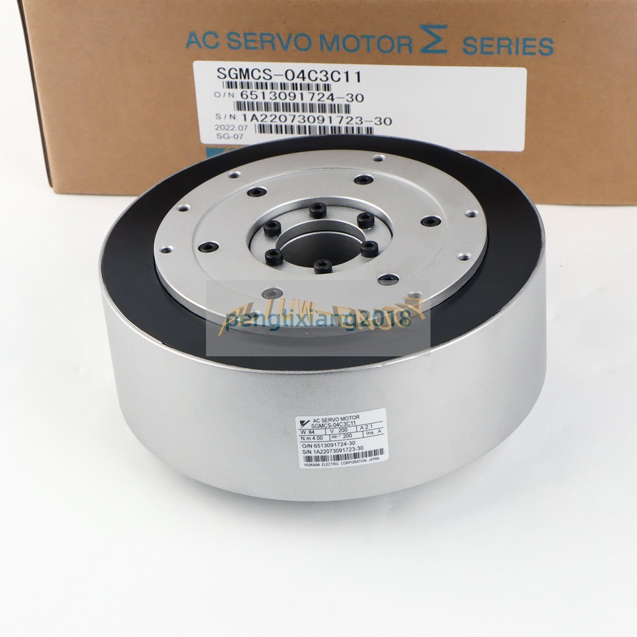 1PCS New In Box Yaskawa SGMCS-04C3C11 AC Servo Motor