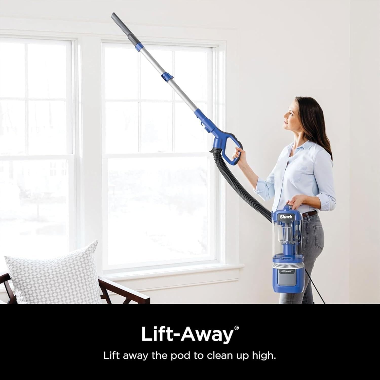 Shark LA360 Navigator Lift-Away ADV Upright Vacuum Self-Cleaning Brushroll pet
