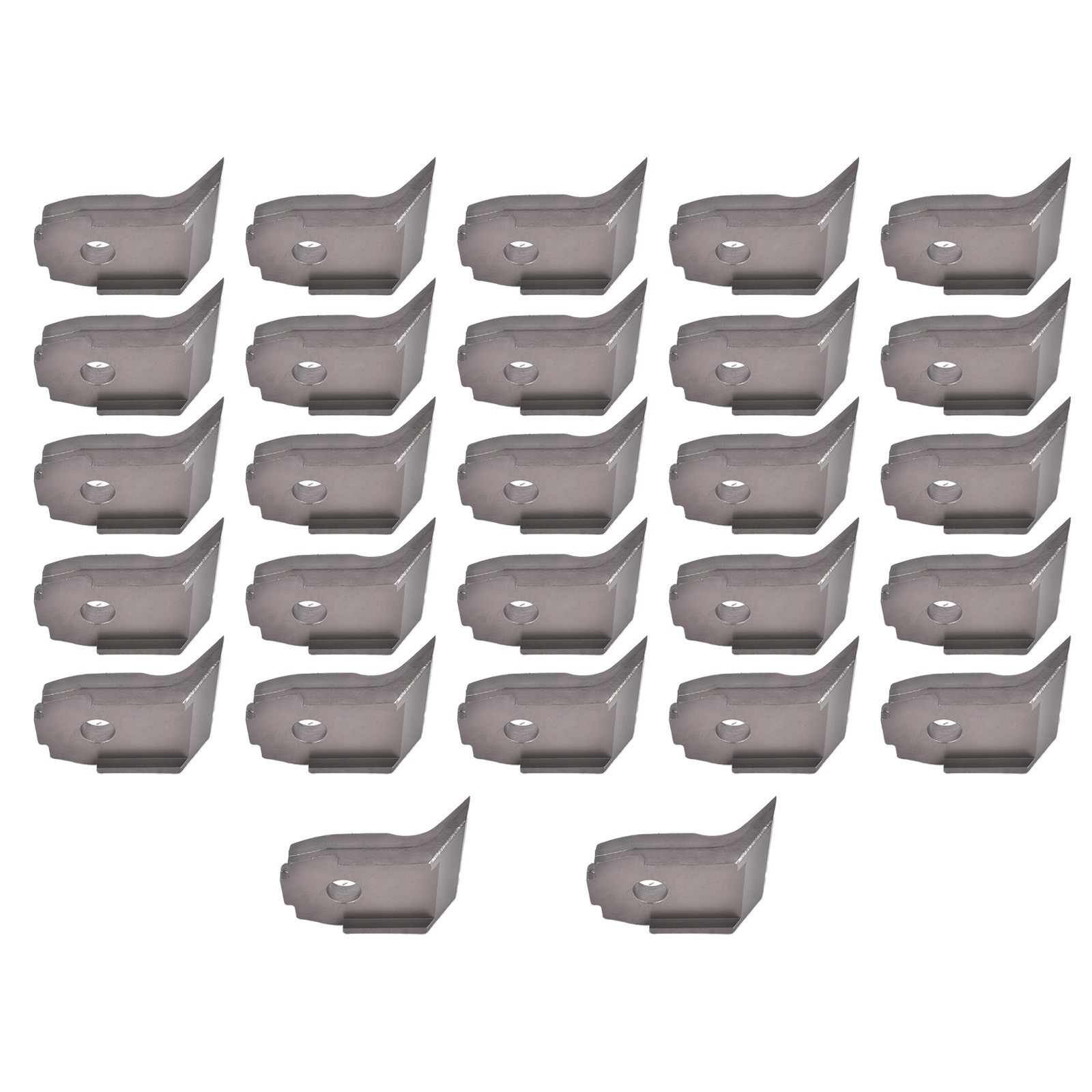 27Pcs F0010-3 Replacement Denis Cimaf Type 3 Teeth Silver Steel for DAH Series