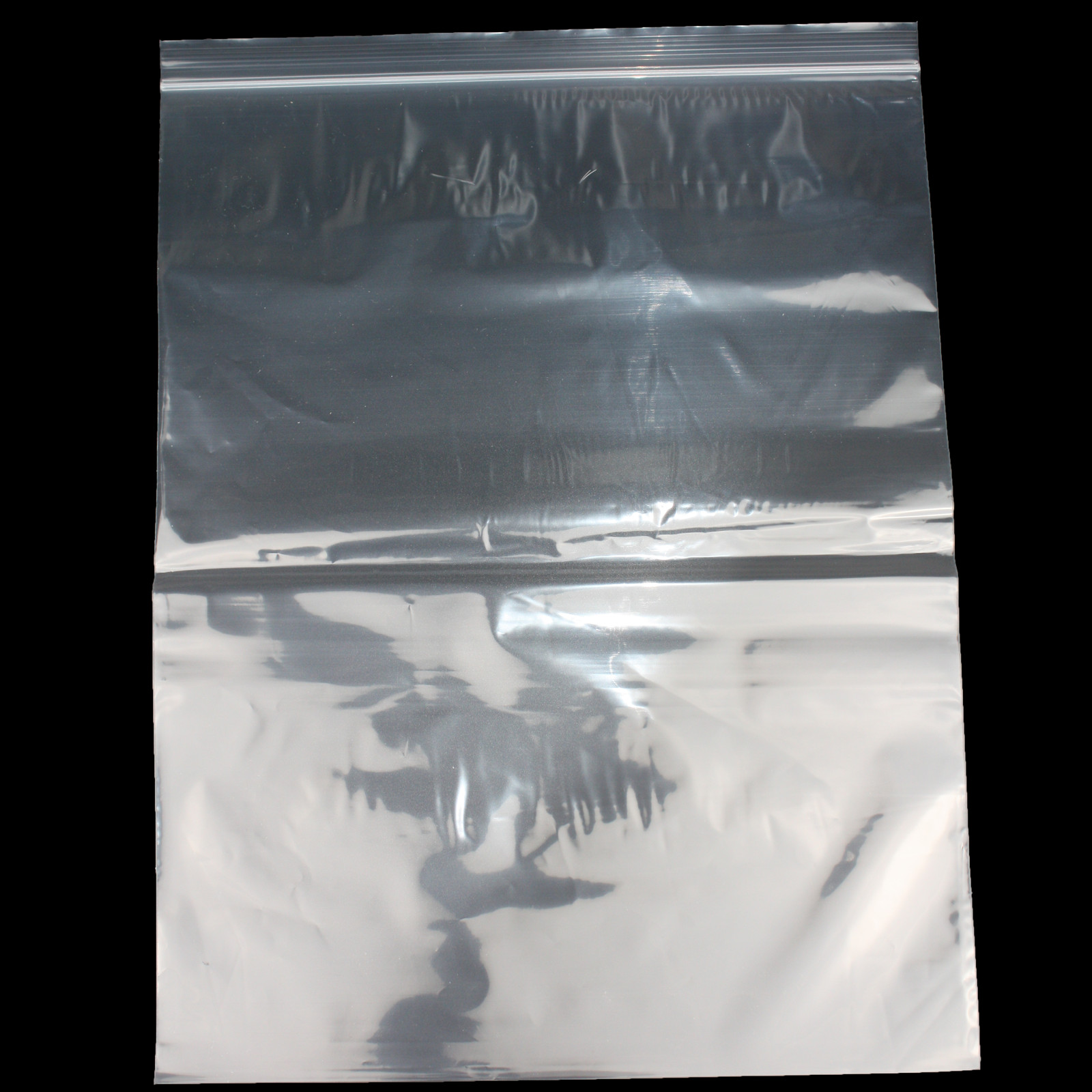 12″x15″ Clear 2 Mil Zipper Bags Poly Plastic Reclosable Zip Storage Large