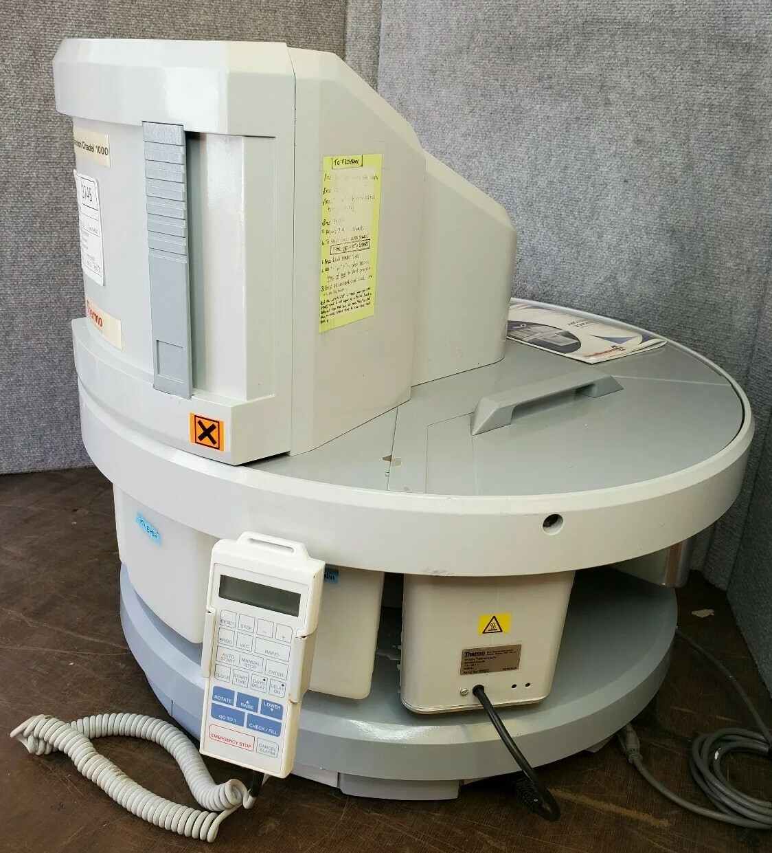 Thermo Shandon Citadel 1000 Bench Apparatus Tissue Processor Wax Bath Carousel