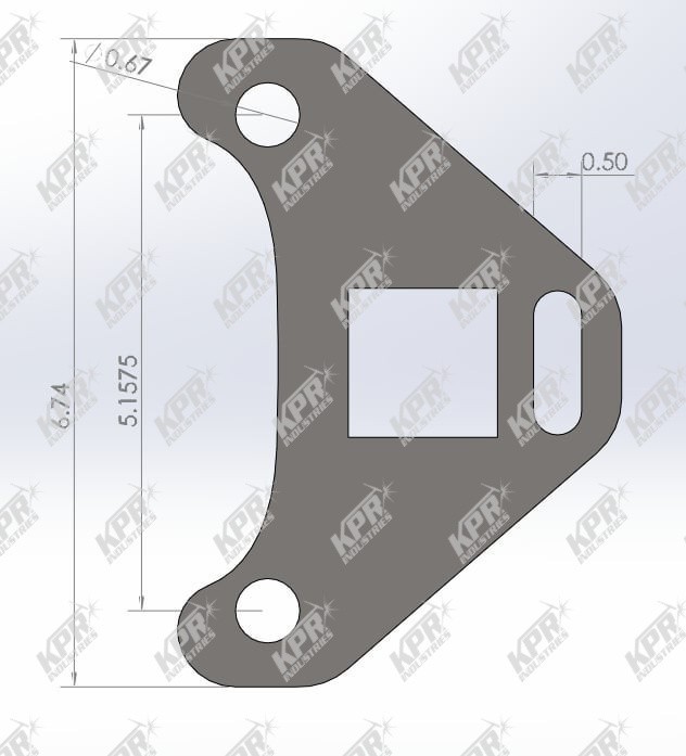 China Mini Excavator Drive Motor Reinforcement Brackets With Tie Down Slot