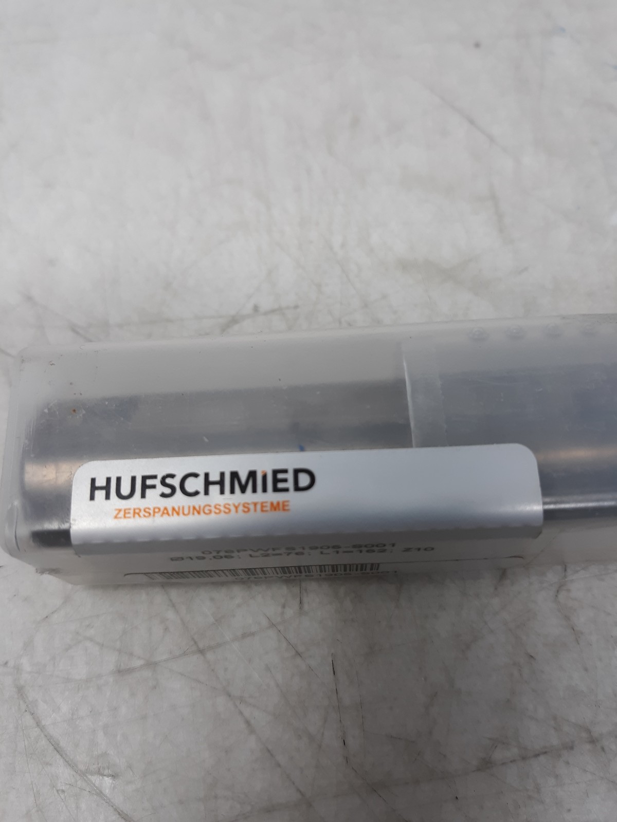 Hufschmied Ø19.05mm End Mill Z10 L=152mm Spiral Fluted Milling Tool