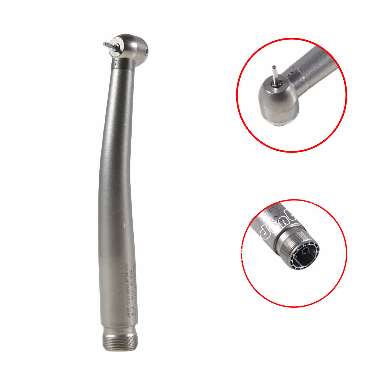 10pcs NSK Style Dental High Speed Handpiece Push Button 2 Hole Borden ASkeadnt