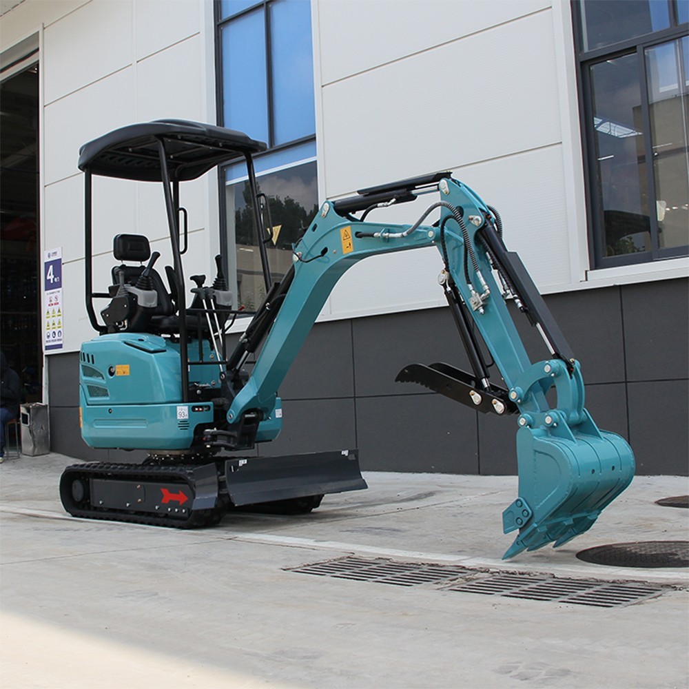 FREE SHIP 2.5Ton Mini Excavator KUBOTA D902 Diesel Side Swing Expand Track Pilot