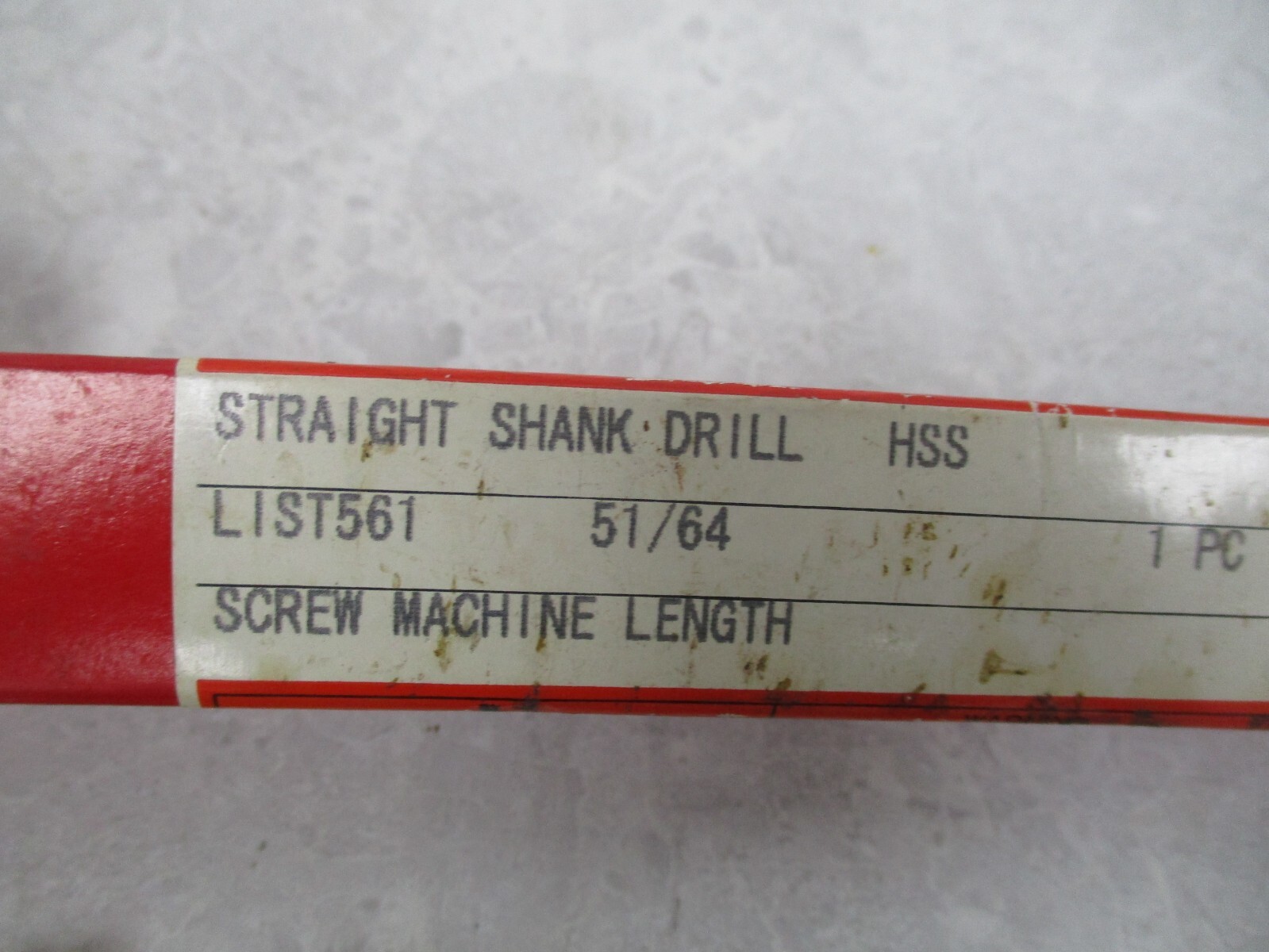 NACHI 51/64″ HSS SCREW MACHINE LENGTH, V0311