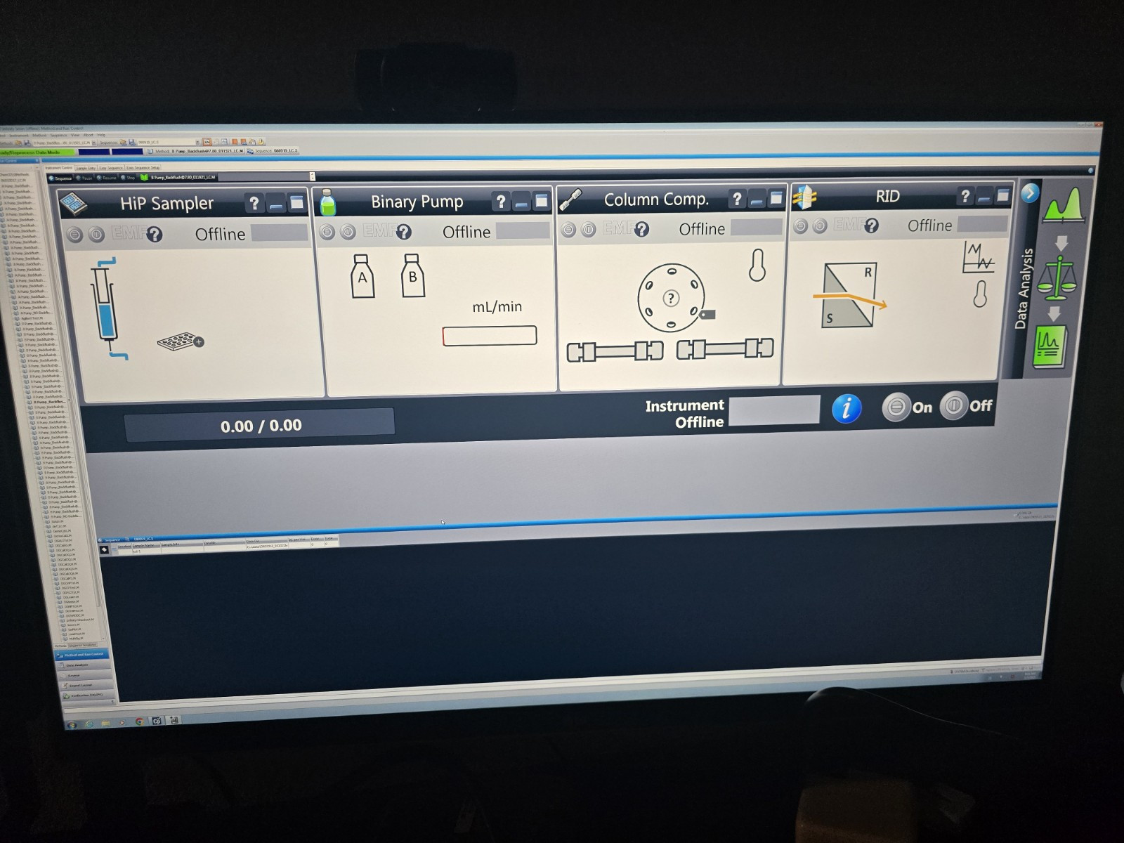 PC Loaded with Agilent OpenLab Chemstation C.01.07 on Win 10