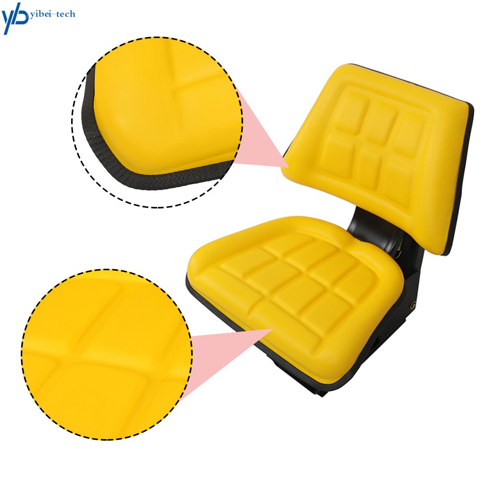 Yellow Tractor Suspension Seat Universal For John Deere 5200 5210 5300 5310 5510