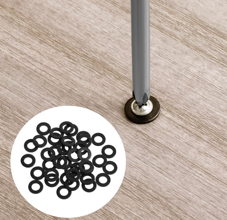 Black Carbon steel 8.8 grade Flat Washers M2 M2.5 M3 M4 M5 M6 M8 M10 M12 M14-M30