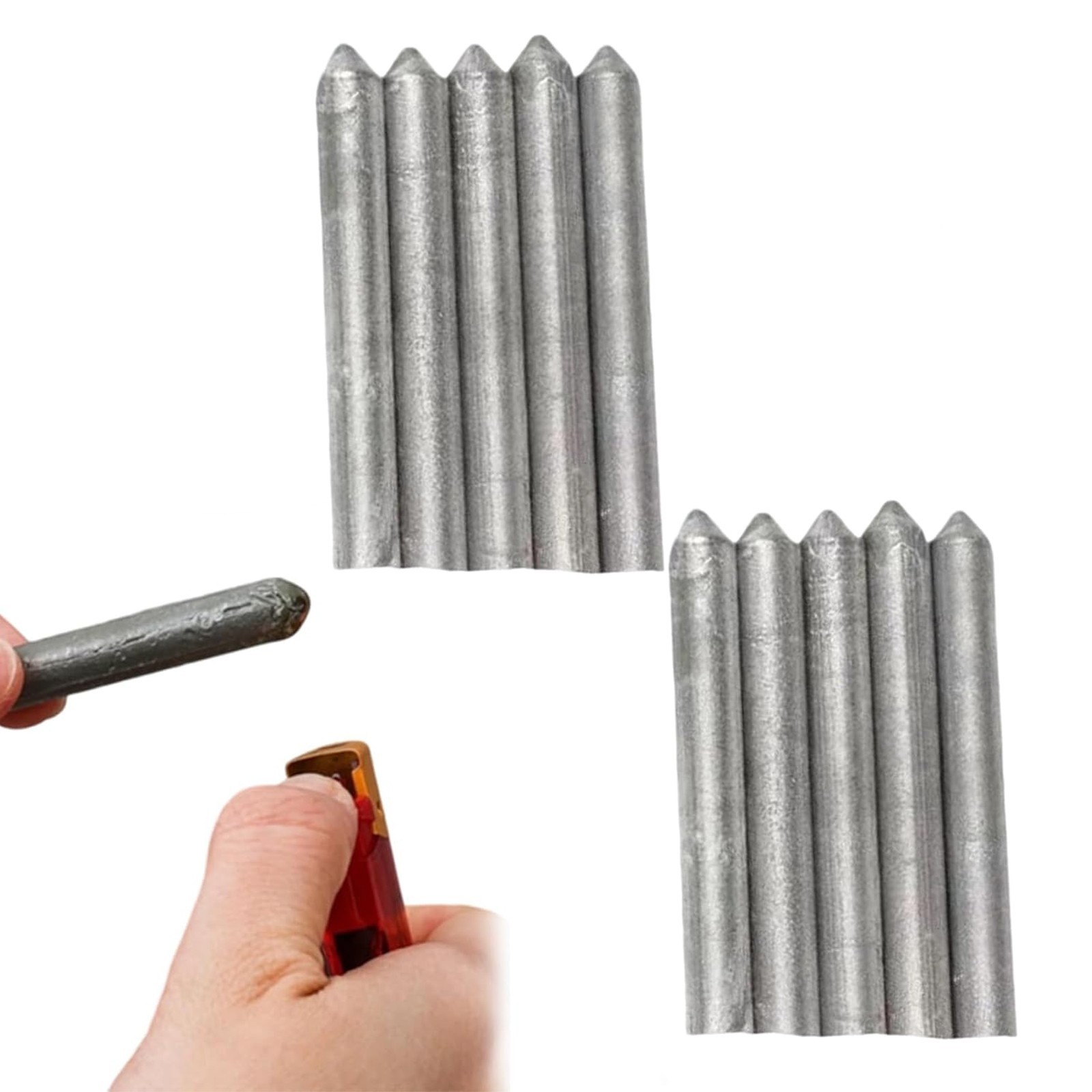 Easy Melt Low Temp Welding Rods, Universal Rods for Stainless Steel & Iron 10Pcs