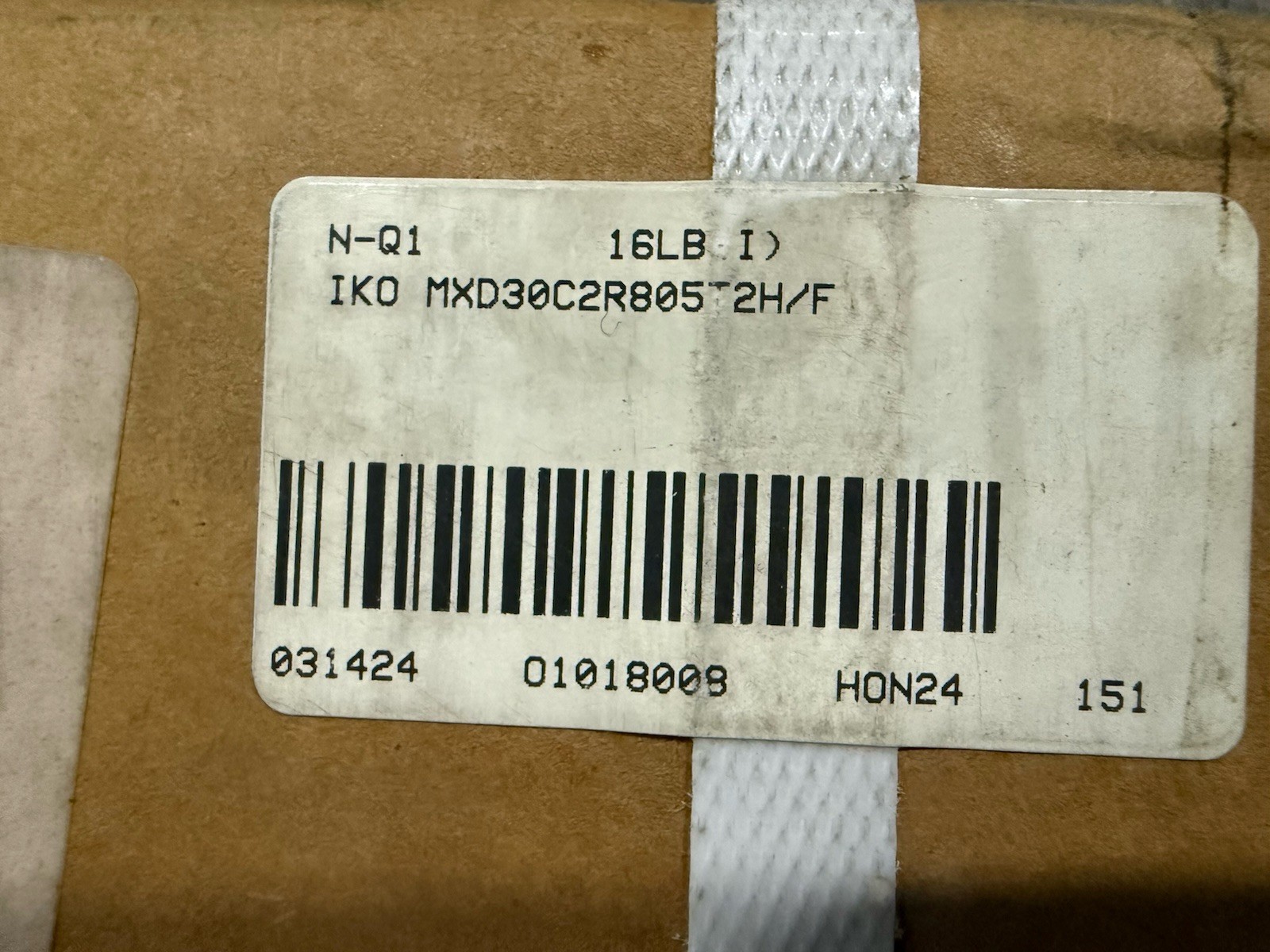 Iko MXD30C2R805T2H/F Linear Guide