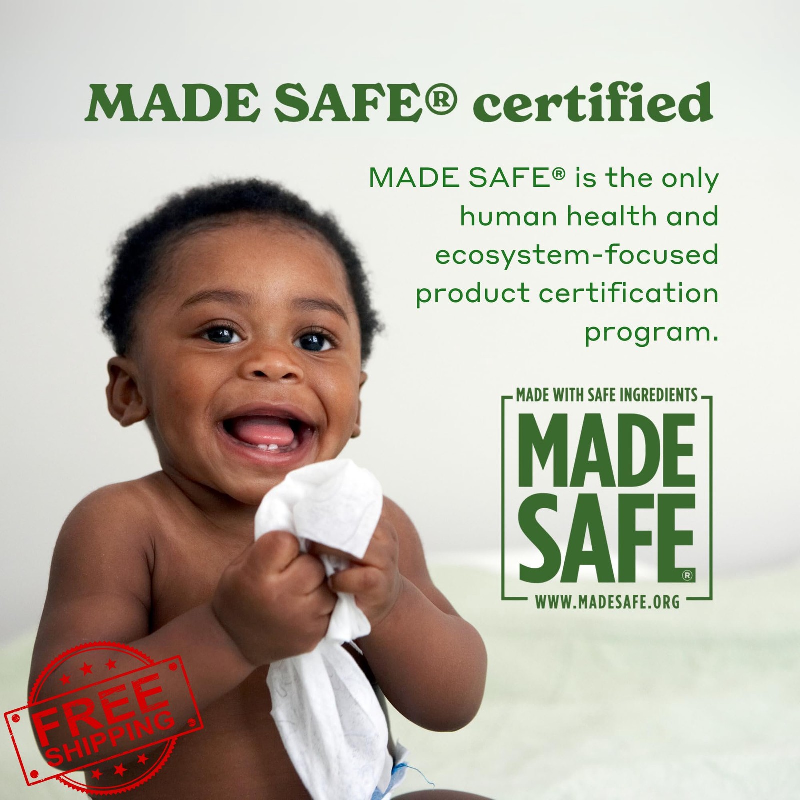 Caboo Unscented Wipes 72ct 6 Packs