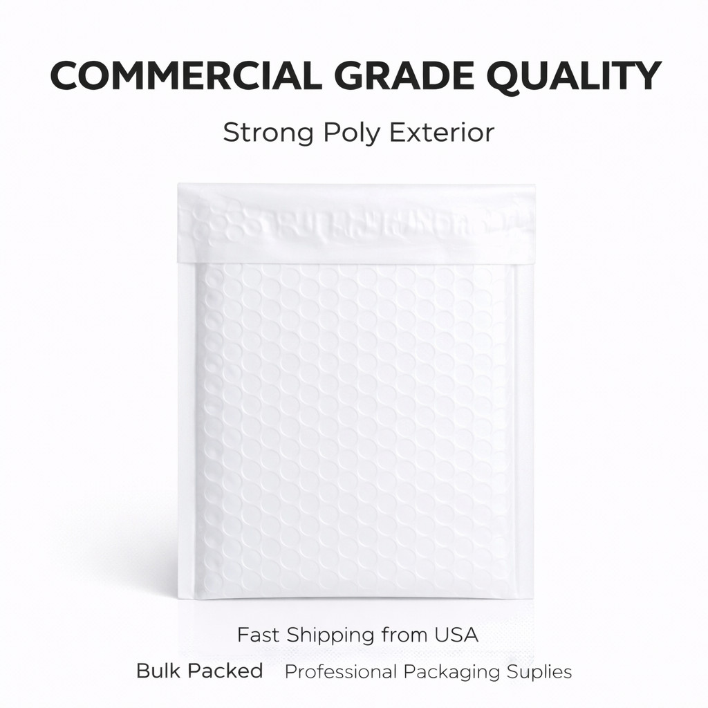 200 Poly Bubble Mailers 10.5×16 Padded Shipping Envelopes Self Seal Choose Color