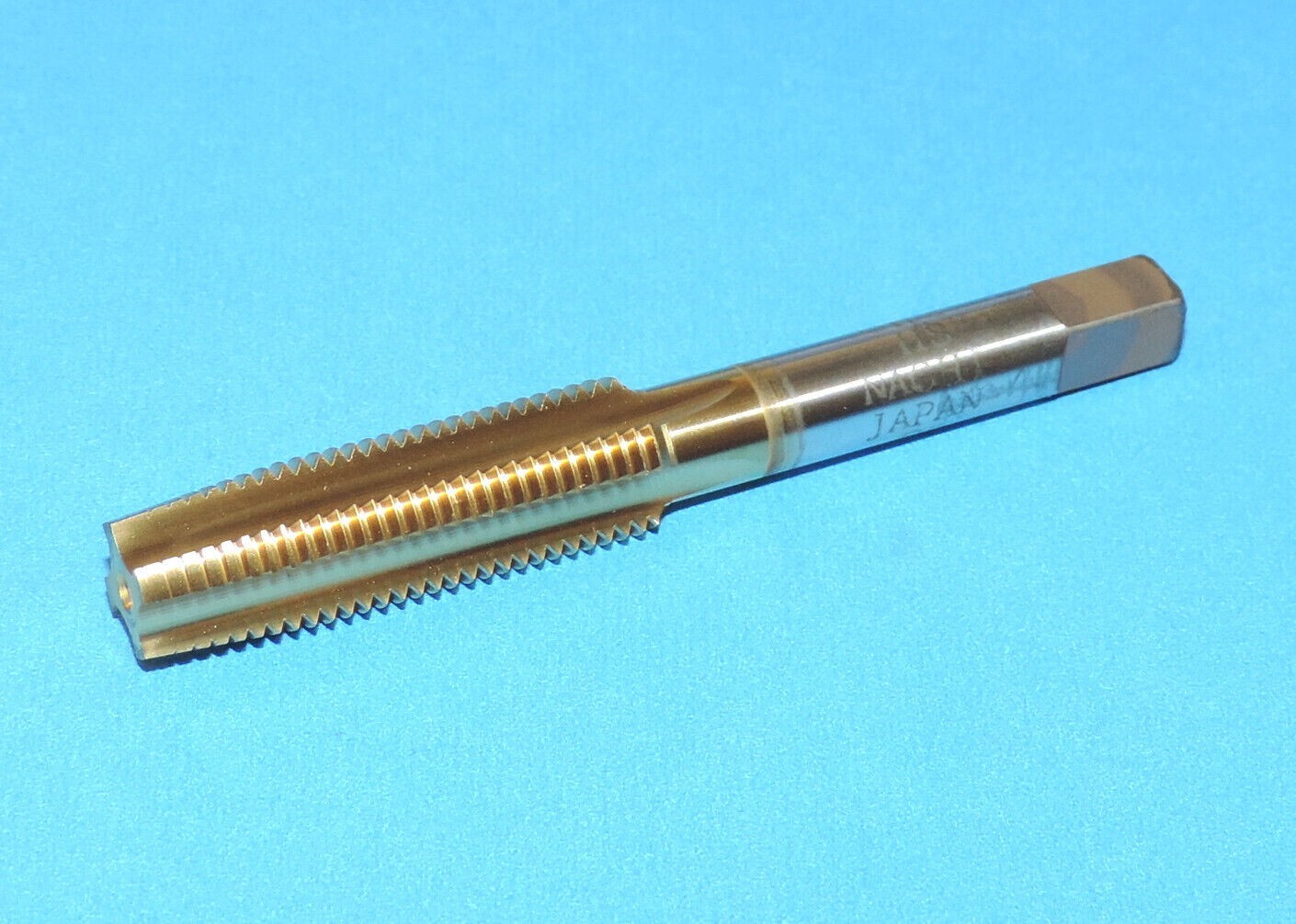 NACHI 7/16-20 Taper Hand Tap HSS TiN Coated GH3 4FL Right Hand